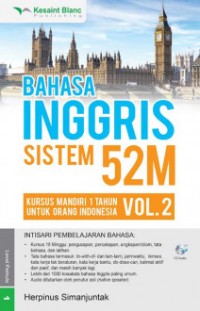 BAHASA INGGRIS SISTEM 52 M 2+ AUDIO