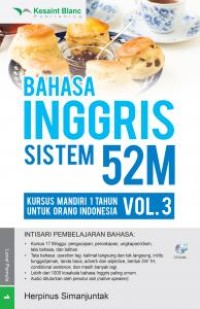 BAHASA INGGRIS SISTEM 52 M 3+ AUDIO