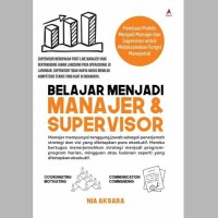Image of Belajar Menjadi Manajer dan Supervisor