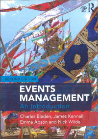 Events Management. An Introduction, 2nd Edition
