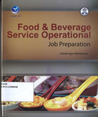 Food And Beverage Service Operational : Job Preparation