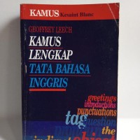 KAMUS LENGKAP TATA BAHASA INGGRIS