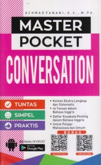 MASTER POCKET CONVERSATION: TUNTAS,SIMPEL,PRAKTIS