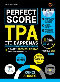 Image of PERFECT SCORE TPA OTO BAPPENAS