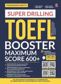 SUPER DRILLING TOEFL BOOSTER MAXIMUM SCORE 600+